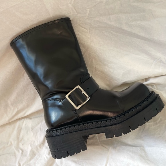 L'INTERVALLE Shoes - L’Intervalle Black Leather Boots